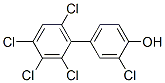CAS 登录号：192190-10-6， 2-氯-4-(2,3,4,6-四氯苯基)苯酚