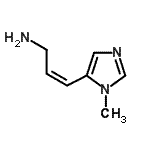 CAS#: 192197-51-6， (2Z)-3-(1-Methyl-1H-Imidazol-5-Yl)-2-Propen-1-Amine
