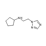 CAS 登录号：192811-69-1， N-[2-(1H-1,2,4-三唑-1-基)乙基]环戊烷胺