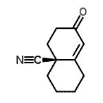 CAS#: 193222-44-5， (4aS)-7-Oxo-1,3,4,5,6,7-Hexahydro-4A(2H)-Naphthalenecarbonitrile