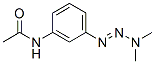 CAS 登录号：1933-50-2， 1-(3-乙酰氨基苯基)-3,3-二甲基三氮烯