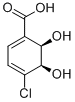 CAS 登录号:193338-31-7, (5R,6R)-4-氯-5,6-二羟基环己-1,3-二烯-1-羧酸