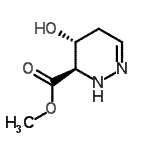 CAS#: 193528-08-4， Methyl (3R,4R)-4-Hydroxy-2,3,4,5-Tetrahydro-3-Pyridazinecarboxylate