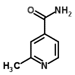 CAS 登录号：19354-04-2， 2-甲基异烟酰胺