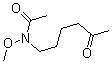 CAS 登录号：193805-87-7， N-甲氧基-N-(5-氧代己基)-乙酰胺