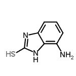 CAS 登录号：19462-97-6， 4-氨基-1,3-二氢-2H-苯并咪唑-2-硫酮