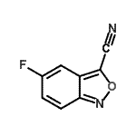 CAS#: 194873-12-6， 5-Fluoro-2,1-Benzoxazole-3-Carbonitrile