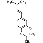 CAS#: 195192-82-6， 1-Ethoxy-2-Methoxy-4-[(1E)-3-Methyl-1-Buten-1-Yl]Benzene