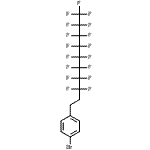 CAS#: 195324-88-0， 1-Bromo-4-(3,3,4,4,5,5,6,6,7,7,8,8,9,9,10,10,10-Heptadecafluorodecyl)Benzene