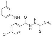 CAS#: 195370-34-4， [[4-Chloro-2-[(3-Methylphenyl)Amino]Benzoyl]Amino]Thiourea