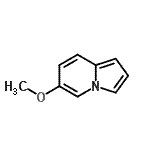 CAS#: 195615-12-4， 6-Methoxyindolizine