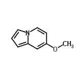 CAS#: 195615-13-5， 7-Methoxyindolizine