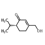 CAS#: 195618-94-1， (6R)-3-(Hydroxymethyl)-6-Isopropyl-2-Cyclohexen-1-One