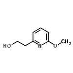 CAS#: 195819-17-1， 2-(6-Methoxy-2-Pyridinyl)Ethanol