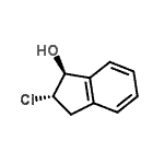 CAS 登录号：19598-10-8， (1S,2S)-2-氯-1-茚满醇
