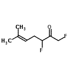 CAS 登录号：1960-99-2， 1,3-二氟-6-甲基-5-庚烯-2-酮