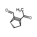 CAS 登录号：196618-85-6， (1R)-3-乙酰基双环[2.2.1]庚-5-烯-2-甲醛