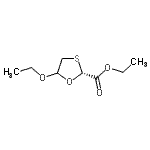 CAS 登录号：196871-01-9， 乙基(2R)-5-乙氧基-1,3-恶噻戊环-2-羧酸酯