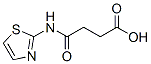 结构式 CAS# 19692-00-3, 4-氧代-4-(2-噻唑基氨基)-丁酸
