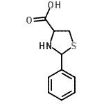 CAS 登录号：196930-46-8， 2-苯基-1,3-噻唑烷-4-羧酸