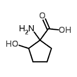 CAS 登录号：197247-90-8， 1-氨基-2-羟基环戊烷羧酸