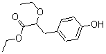 结构式 CAS# 197299-16-4, alpha-乙氧基-4-羟基-苯丙酸乙酯