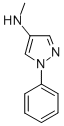 CAS 登录号：19730-17-7， 4-(甲基氨基)-1-苯基吡唑