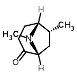 CAS#: 197588-50-4， (1R,5R,6R)-6,8-Dimethyl-8-Azabicyclo[3.2.1]Octan-2-One