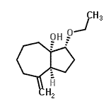 CAS#: 197715-74-5， (3R,3aS,8aS)-3-Ethoxy-8-Methyleneoctahydro-3A(1H)-Azulenol