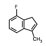 CAS 登录号：197851-11-9， 7-氟-3-甲基-1H-茚