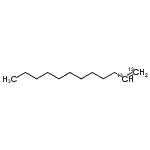structure of CAS# 198332-88-6, (1,2-<Sup>13</Sup>C<Sub>2</Sub>)-1-Dodecene;1-Dodecene-1,2-13C2;491209_ALDRICH