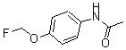 CAS 登录号：198879-82-2， N-[4-(氟甲氧基)苯基]-乙酰胺