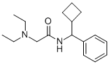 CAS 登录号：19893-61-9， N-(alpha-环丁基苄基)-2-(二乙基氨基)乙酰胺
