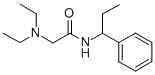 CAS 登录号：19893-64-2， 2-(二乙基氨基)-N-(alpha-乙基苄基)乙酰胺