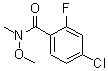 CAS#: 198967-23-6， 4-Chloro-2-Fluoro-N-Methoxy-N-Methylbenzamide