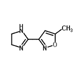 CAS 登录号：19918-29-7， 3-(4,5-二氢-1H-咪唑-2-基)-5-甲基-1,2-恶唑