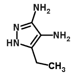 CAS 登录号：199340-98-2， 5-乙基-1H-吡唑-3,4-二胺