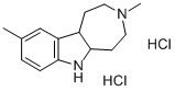 CAS 登录号：19971-17-6， 3,9-二甲基-2,4,5,5a,6,10b-六氢-1H-氮杂卓并[4,5-b]吲哚二盐酸盐