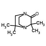 CAS 登录号：199926-45-9， 3,3,5,5-四甲基-1,4-二氮杂双环[2.2.2]辛烷-2-酮