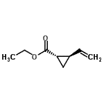 CAS 登录号：200013-10-1， 乙基(1S,2R)-2-乙烯基环丙烷羧酸酯
