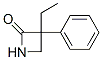CAS 登录号：20024-63-9， 3-乙基-3-苯基氮杂环丁-2-酮