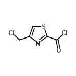 CAS 登录号：200418-16-2， 4-(氯甲基)-1,3-噻唑-2-甲酰氯