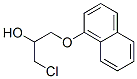 CAS 登录号：20133-93-1， 1-氯-3-(1-萘基氧基)丙-2-醇