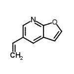 CAS 登录号：201470-73-7， 5-乙烯基呋喃并[2,3-b]吡啶