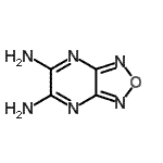 CAS 登录号：202207-24-7， [1,2,5]恶二唑并[3,4-b]吡嗪-5,6-二胺