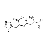 CAS 登录号：20223-80-7， L-beta-天冬氨酰-L-组氨酸