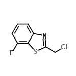 CAS 登录号：202396-51-8， 2-(氯甲基)-7-氟-1,3-苯并噻唑