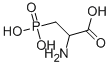 structure of CAS# 20263-06-3, 3-Phosphono-Alanine;(2R)-2-Amino-3-Phosphono-Propanoic Acid;(2R)-2-Amino-3-Phosphono-Propionic Acid;Ncistruc2_000002