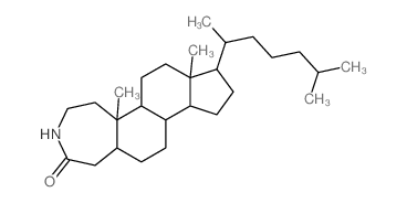 CAS 登录号：20283-99-2， 3-氮杂-alpha-高-5alpha-胆甾烷-4-酮