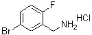 CAS 登录号：202865-67-6， 1-(5-溴-2-氟苯基)甲胺盐酸盐(1:1)